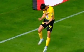 گل اول سپاهان به خیبر + ویدئو