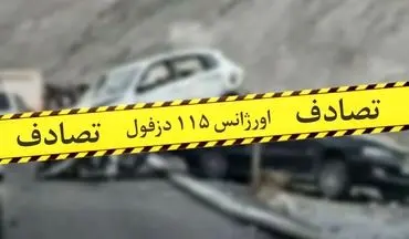 تصادف در جاده حمزه دزفول هفت مصدوم برجا گذاشت