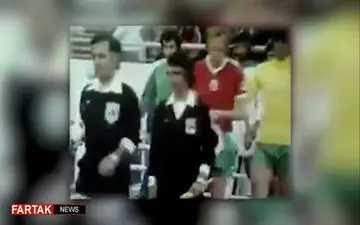 تبلیغ آدامس خروس نشان براى بازى هاى مقدماتى جام جهانى ١٩٧٨ با حضور على پروین + فیلم