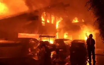 فاجعه آتش‌سوزی مدرسه/ جان‌باختن ۱۷ دانش‌آموز