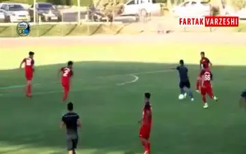 گل‌های استقلال برابر گل‌‌ریحان در بازی دوستانه