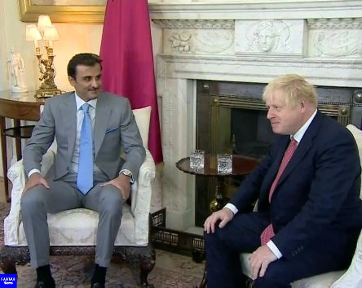 رهبران انگلیس و قطر بر کاهش تنش‌ها در خاورمیانه تاکید کردند