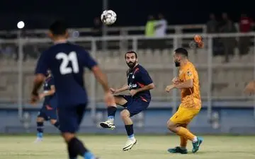 گزارش تصویری دیدار پالایش نفت بندرعباس و سایپا تهران 