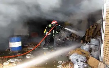 ۹ مجروح و یک فوتی در حادثه آتش‌سوزی قم