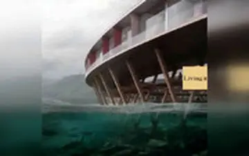 هتل «انرژی مثبت» در نزدیکی مدار قطب شمال+فیلم