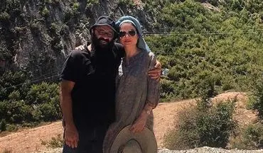خوشگذرانی سولماز غنی و همسرش در کوهستان! + عکس