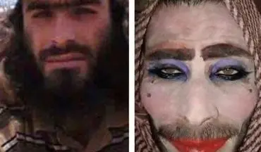 داعشی‌هایی که با لباس زنانه و آرایش از موصل فرار می‌کردند(عکس)