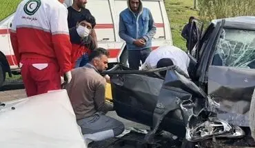حادثه رانندگی در شهرستان نیر یک فوتی و سه مصدوم برجا گذاشت