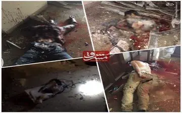 عکس/ اجساد تروریست‌ها پس از پایان عملیات تروریستی در مجلس