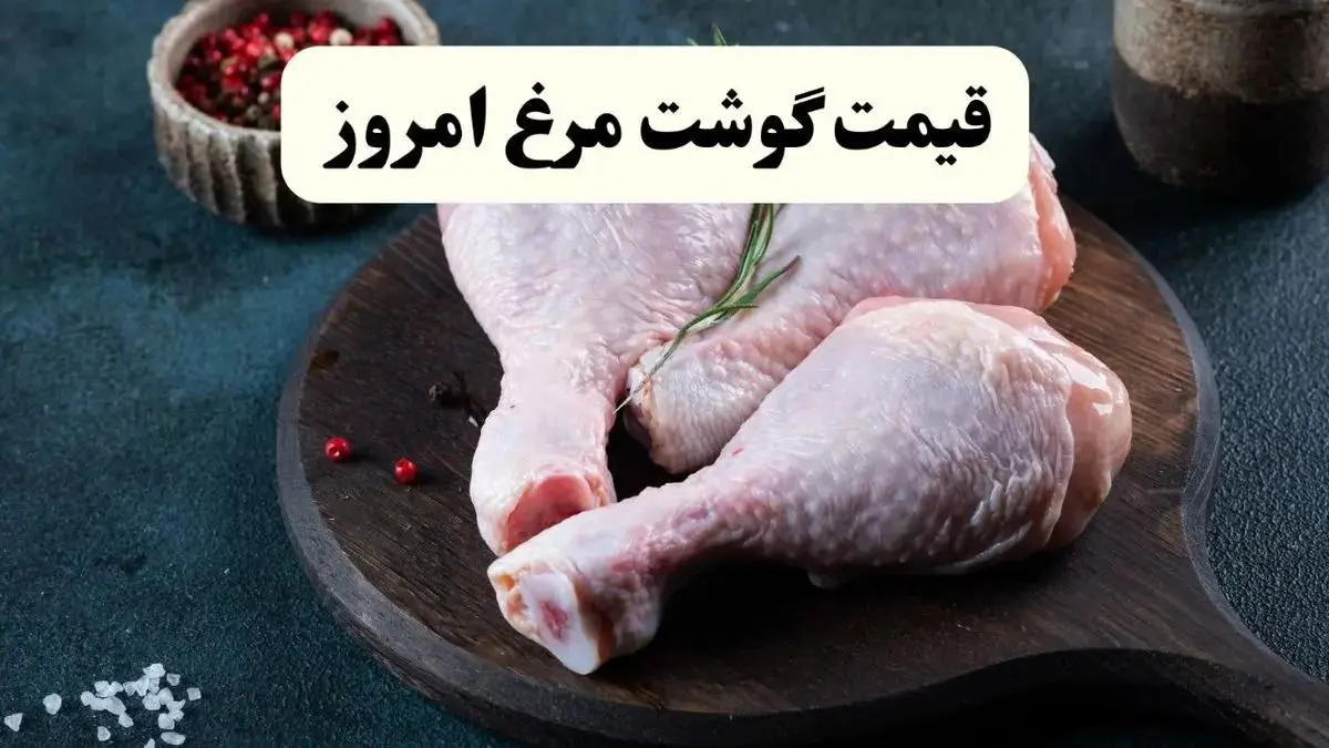 قیمت روز انواع مرغ در بازار | ۱۵ شهریور ۱۴۰۴