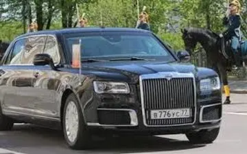 رونمایی از خودرو جدید پوتین