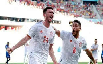 پیروزی پر گل اسپانیا آن ها را به مرحله بعد رساند