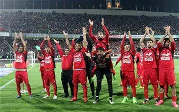 جشن قهرمانی پرسپولیس؛ مثل اروپایی ها!