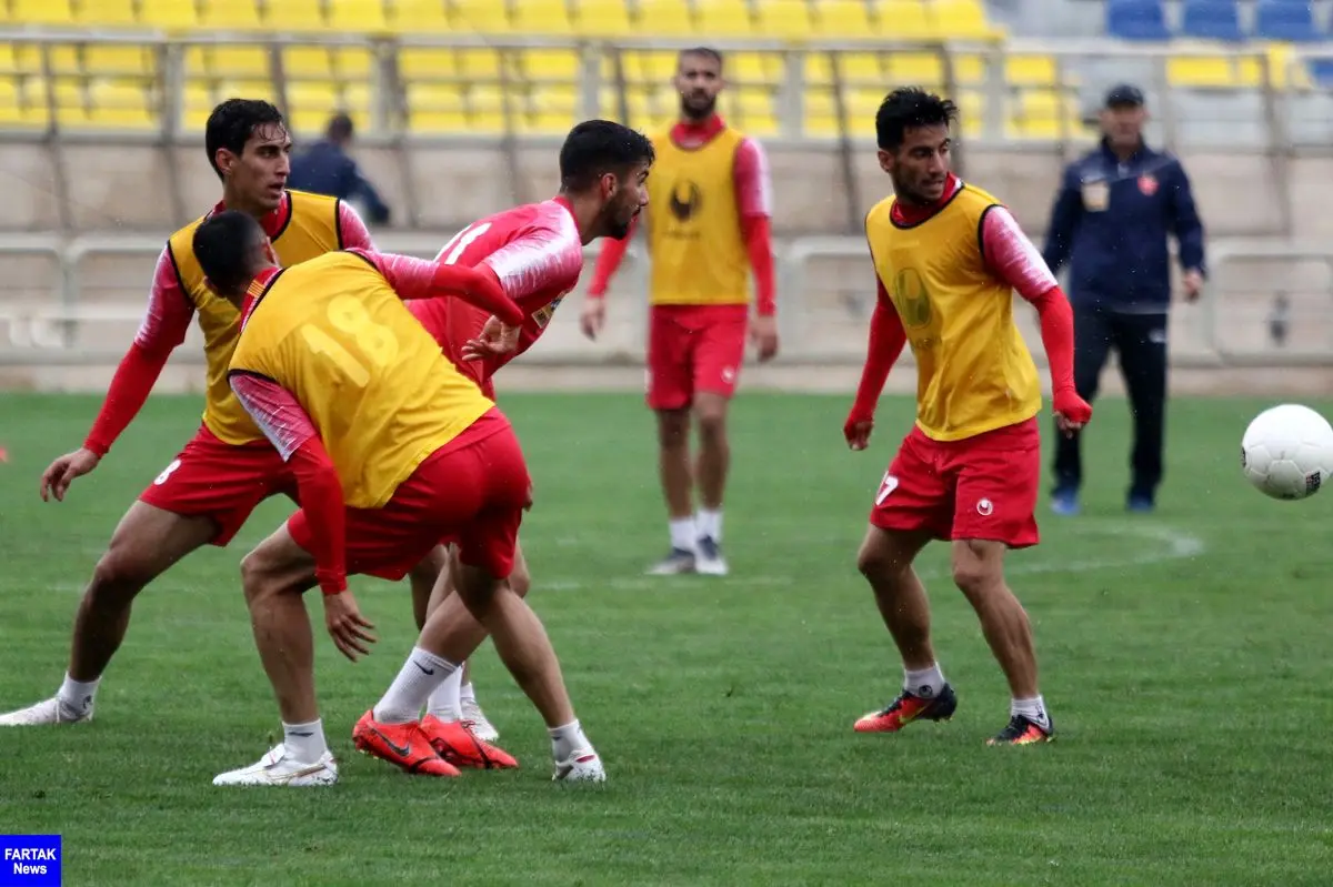 گزارش تمرین پرسپولیس/ مرور برنامه‌های حمله و دفاع