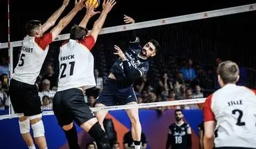 لیگ ملت‌های والیبال| پیروزی راحت ایران مقابل آلمان 