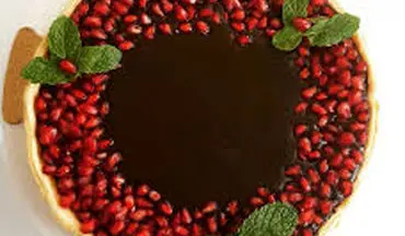آموزش تارت شکلات و انار مناسب شب یلدا!