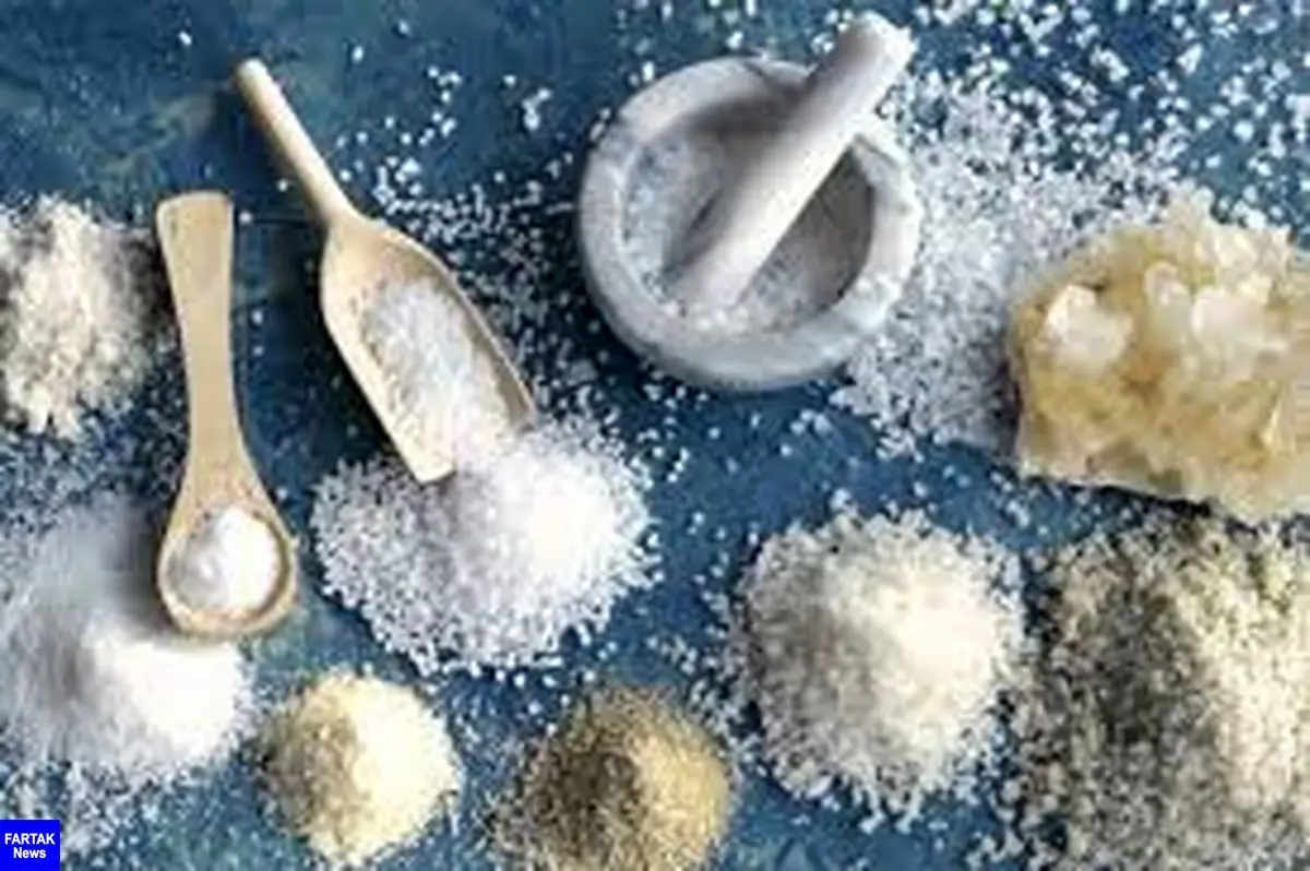 ارزیابی میزان نمک در غذاها