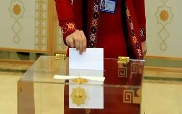 حضور 90 درصدی شهروندان ترکمنستان در انتخابات بین پارلمانی و شوراها