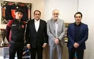 جلسه گل محمدی و پیروانی با مدیر جدید پرسپولیس