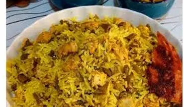 طرز تهیه  لوبیا پلو شابیری| این مدل هم امتحان کنید!