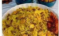 طرز تهیه  لوبیا پلو شابیری| این مدل هم امتحان کنید!