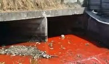 رودخانه‌ای به رنگ خون