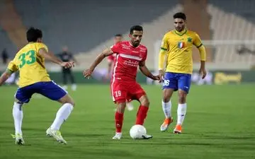 شکست سرخپوشان برابر نفت در نیمه اول