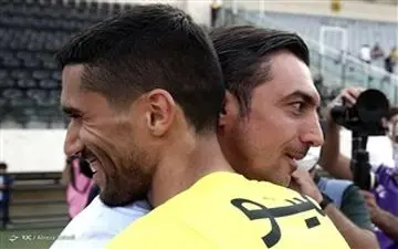 سید در آغوش سید؛ دیداری که عکاسها منتظرش بودند!