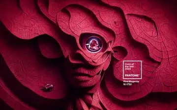 رنگ سال ۲۰۲۳ انتخاب شد: Viva Magenta 18-750 نماد قدرت، شجاعت و سرزندگی
