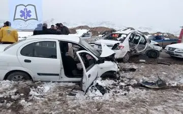 تصادف مرگبار در جاده سبزوار - مشهد؛ ۳ کشته و ۴ زخمی!
