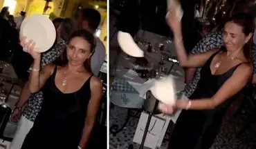  ویدئویی که جنجالی شد؛ خوشگذرانی همسر سخنگوی کرملین در یک مهمانی در یونان