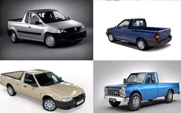 لیست قیمت وانت‌های کارکرده ایرانی: پیکان وانت دور رنگ چند؟+ جدول تیر ۱۴۰۴