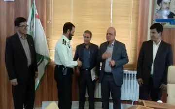 مدیر کل منابع طبیعی و آبخیز داری از فرماندهی یگان حفاظت منابع طبیعی استان کرمانشاه تقدیر کرد