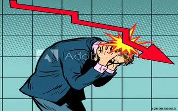 چهار دلیل ریزش بازار سهام؛حرکت فواره شاخص بورس
