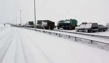  برف و کولاک در جاده‌های چند استان