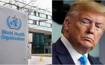 رئیس‌جمهور آمریکا به سازمان بهداشت جهانی گوشه چشم نشان داد