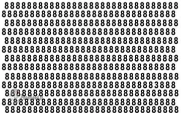 این یک معمای متفاوت است، توهم دید / 12 ثانیه فرصت داری عدد رو پیدا کنی