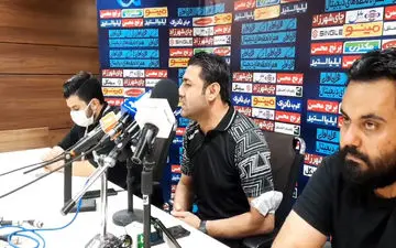 نشست خبری فاضلی پس از دیدار با گل گهر + فیلم