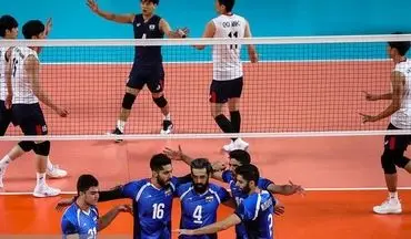 مصاف والیبال ایران با آمریکا در تورنمت تدارکاتی اسلوونی