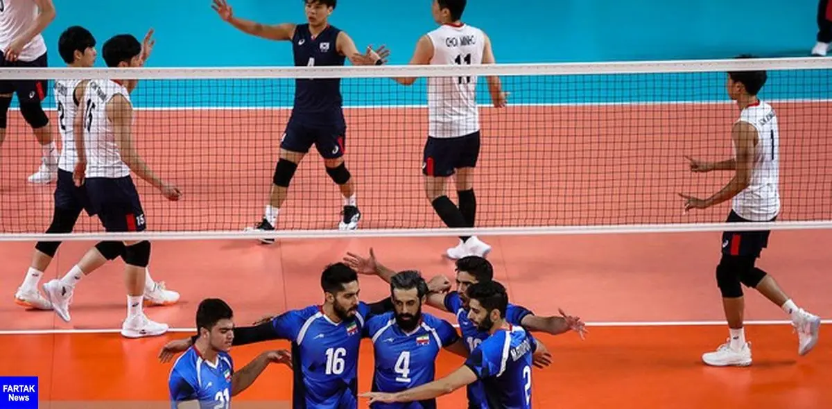 مصاف والیبال ایران با آمریکا در تورنمت تدارکاتی اسلوونی
