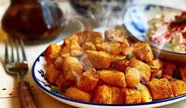 این غذای عربی واقعا جذابه| طرز تهیه بطاطا عربی!