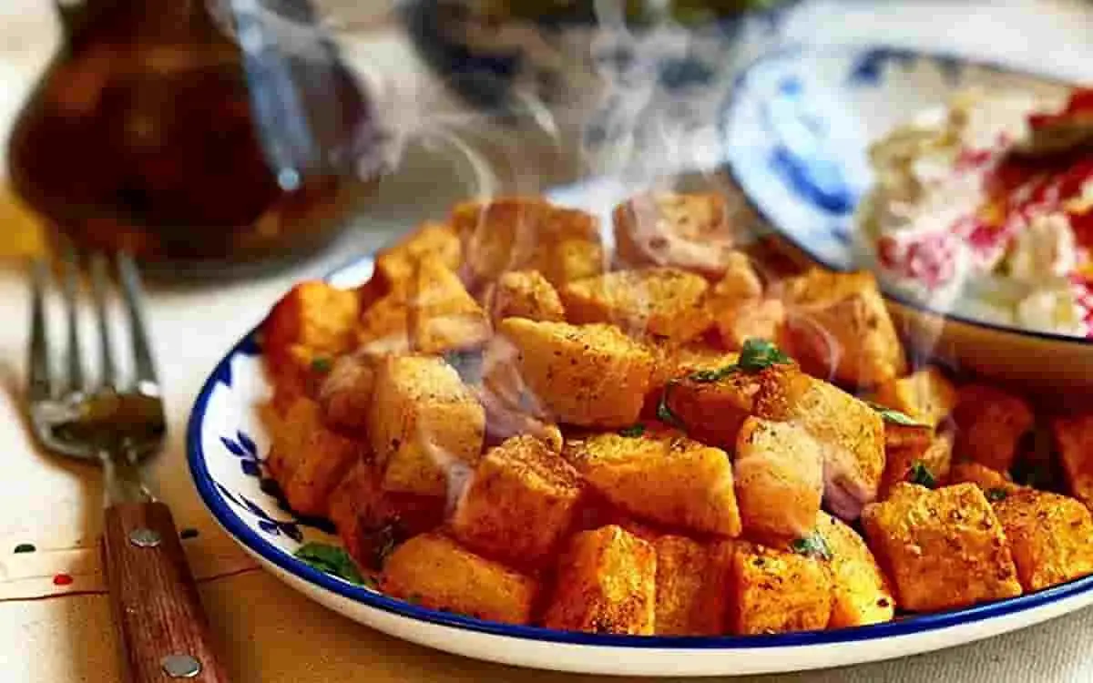 این غذای عربی واقعا جذابه| طرز تهیه بطاطا عربی!