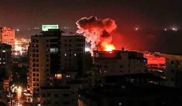  صهیونیستها به بمباران یکصد نقطه در نوار غزه اعتراف کردند