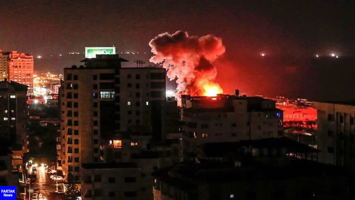  صهیونیستها به بمباران یکصد نقطه در نوار غزه اعتراف کردند
