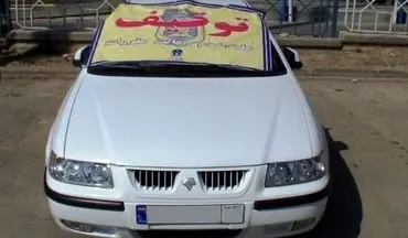 توقیف ۳۸ دستگاه انواع وسیله نقلیه متخلف در خرم‌آباد