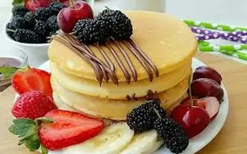 طرز تهیه پنکیک نوتلا | برای بچه ها حتما درست کنید!