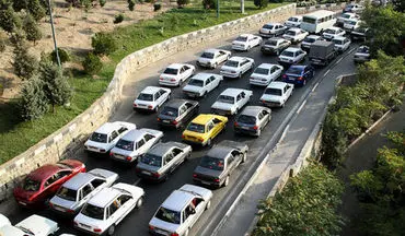 ترافیک نیمه‌سنگین در محور کرج - چالوس