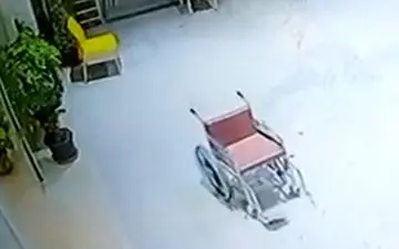 صحنه عجیبی که دوربین‌های بیمارستان ضبط کردند