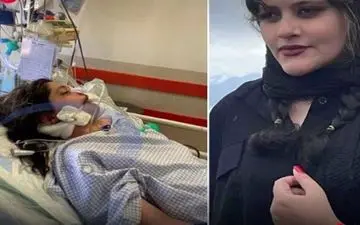 اولین ویدئو دوربین مداربسته پلیس از مهسا امینی