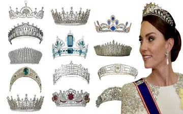 درخشش سلطنتی: پشت‌پرده‌ی ۴ تاج خیره‌کننده کیت میدلتون